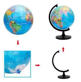 WOWESOTICA World Globe gift-ready makes a thoughtful educational present for birthdays or milestones