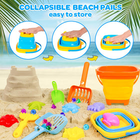 Wowlyntoy sand sifters help filter sand to discover shells