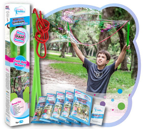WOWMAZING giant bubble wand enables ultra large bubbles outdoors