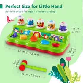 WOWOHAGE Pop Up Pals portable design makes playtime easy on the go.
