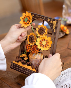 Wowood durable basswood construction ensures lasting keepsake quality.