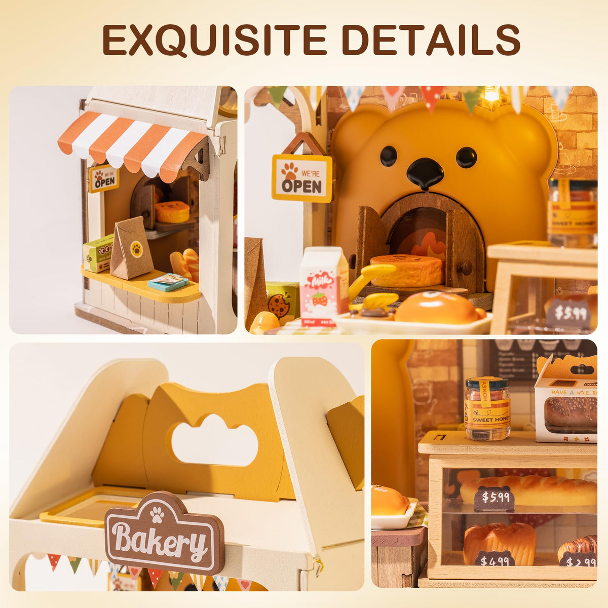 Wowood Teddy's Breadbox makes a thoughtful gift for crafters and hobbyists