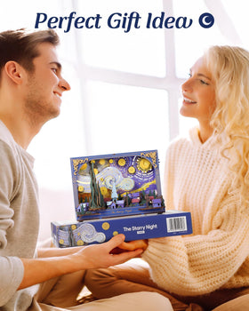 Wowood Starry Night puzzle makes a thoughtful gift for art lovers