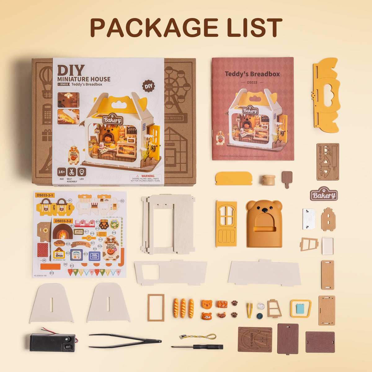 Wowood Teddy's Breadbox unboxing delights with tactile textures and colors
