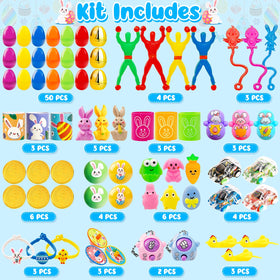 WOWSCAN Easter Egg Prefilled Pack—ready-to-hide eggs save time during celebrations.
