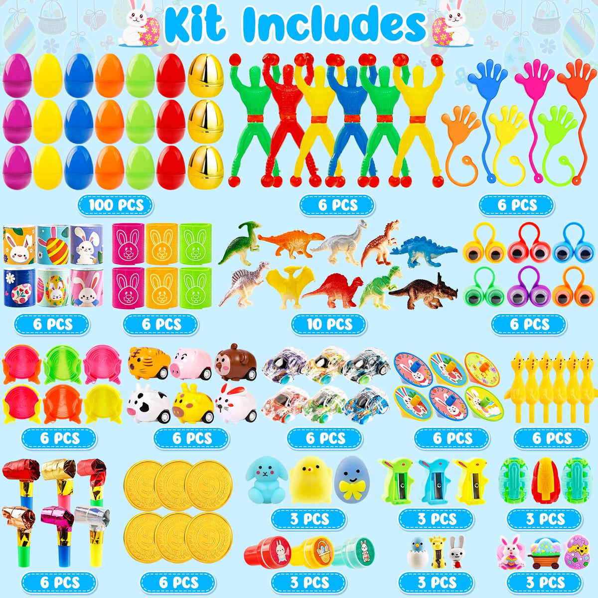 WOWSCAN golden eggs inside pack with premium surprises