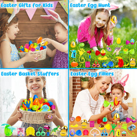 WOWSCAN kids enjoy safe, easy to open eggs for family Easter hunts.