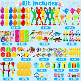 WOWSCAN prefixed eggs with toys inside offer quick, mess-free Easter gifting options.