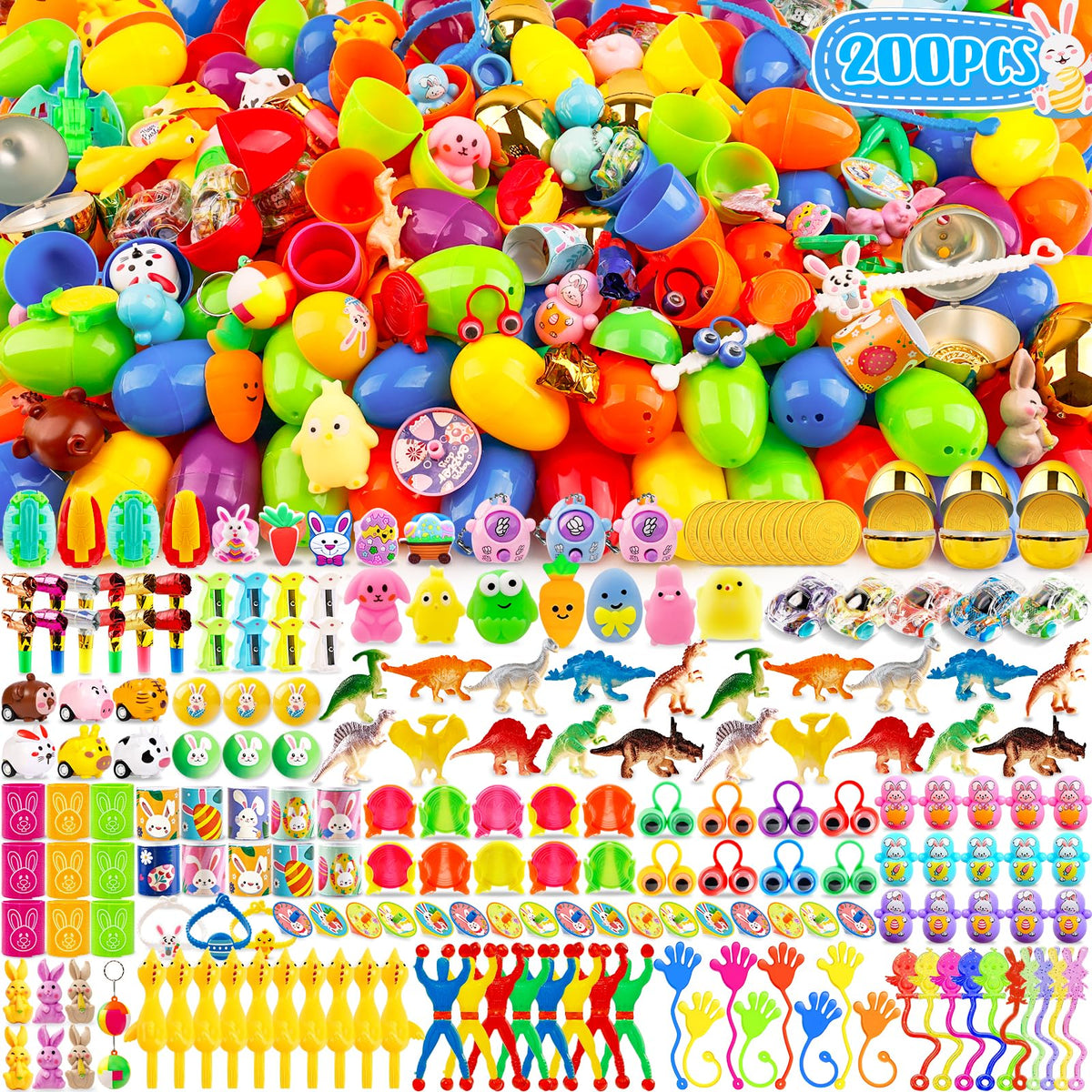 WOWSCAN six-surprise-golden-eggs-pack for exciting Easter egg hunts