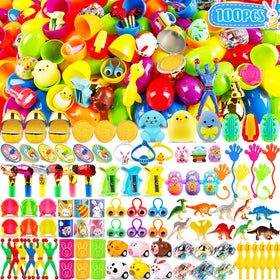 WOWSCAN surprise eggs collection with colorful prefilled eggs for kids Easter egg hunts.