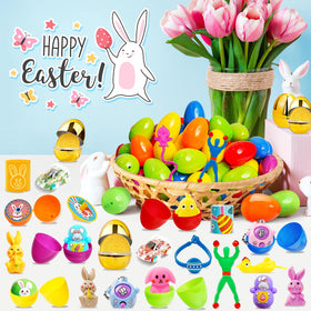 WOWSCAN Toy-Filled Eggs—varied toys for ongoing play and curiosity.