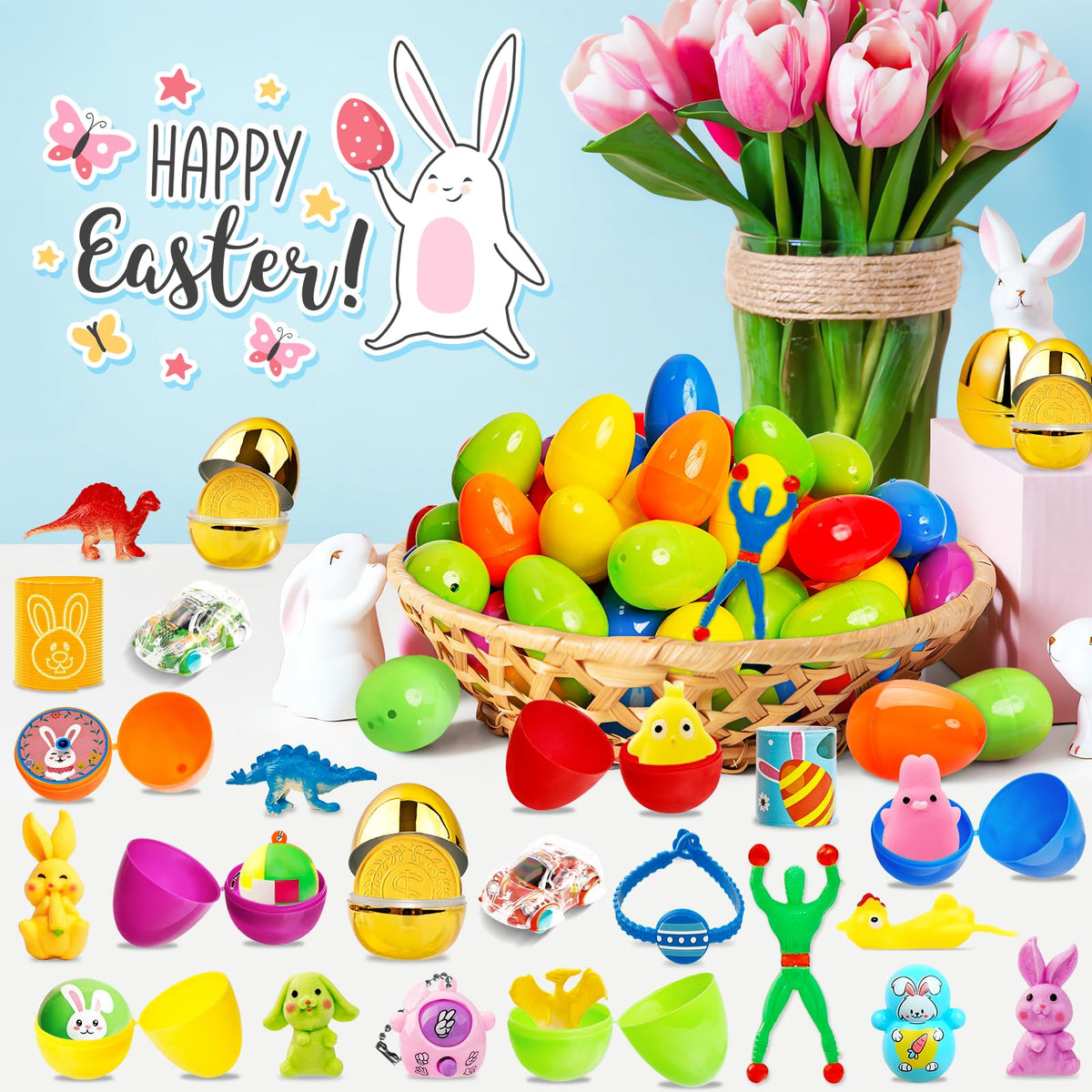 WOWSCAN toys-inside-easter-eggs invite interactive play and social sharing