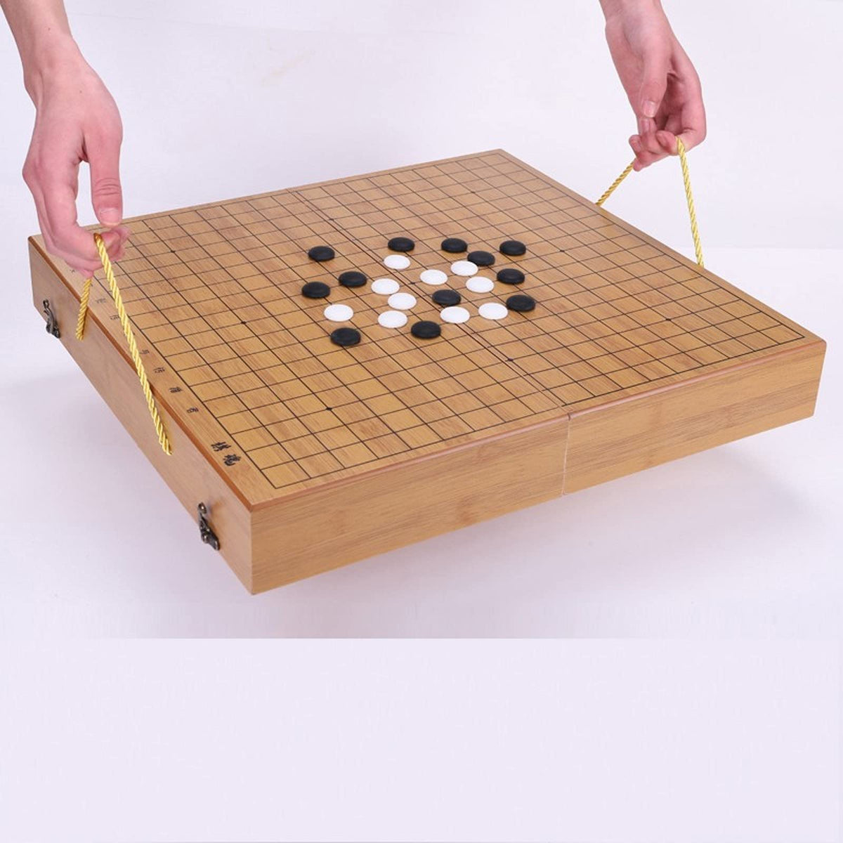 Wowwoody center divider prevents stone rubbing during transport.