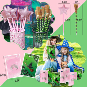 WPAZH broom pencils add whimsy to games and crafts