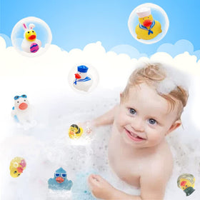 WQTHE durable bath-toy bulk ducks designed for daily use