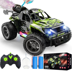 WRTWRT 1:18 RC Monster Truck with graffiti finish ready for action on any surface