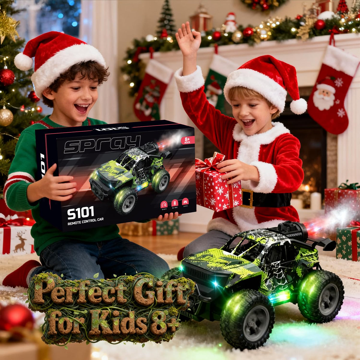 WRTWRT ideal gift for kids aged 8 to 12 who love RC cars
