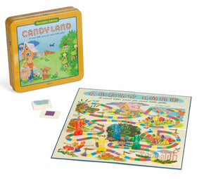 Candy Land Nostalgia Edition retro illustrations on components evoke 1962 nostalgia.