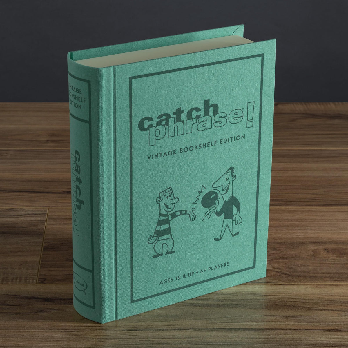 WS Game Company Catch Phrase setup shows compact shelf-friendly arrangement.