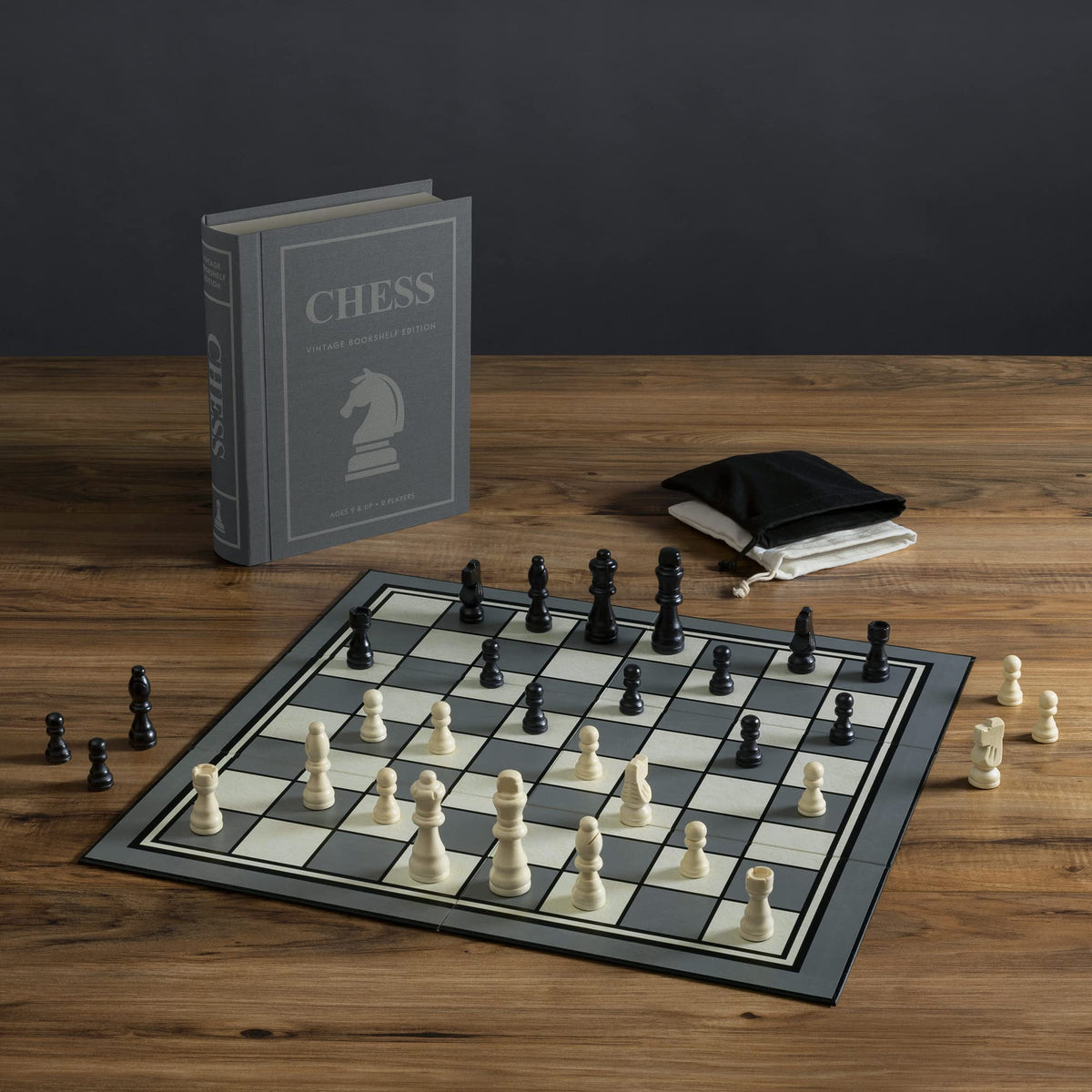 WS Game Company chess full-size folding board for spacious play