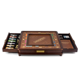 WS Game Company Monopoly Luxury Edition die-cast movers enhance classic gameplay.