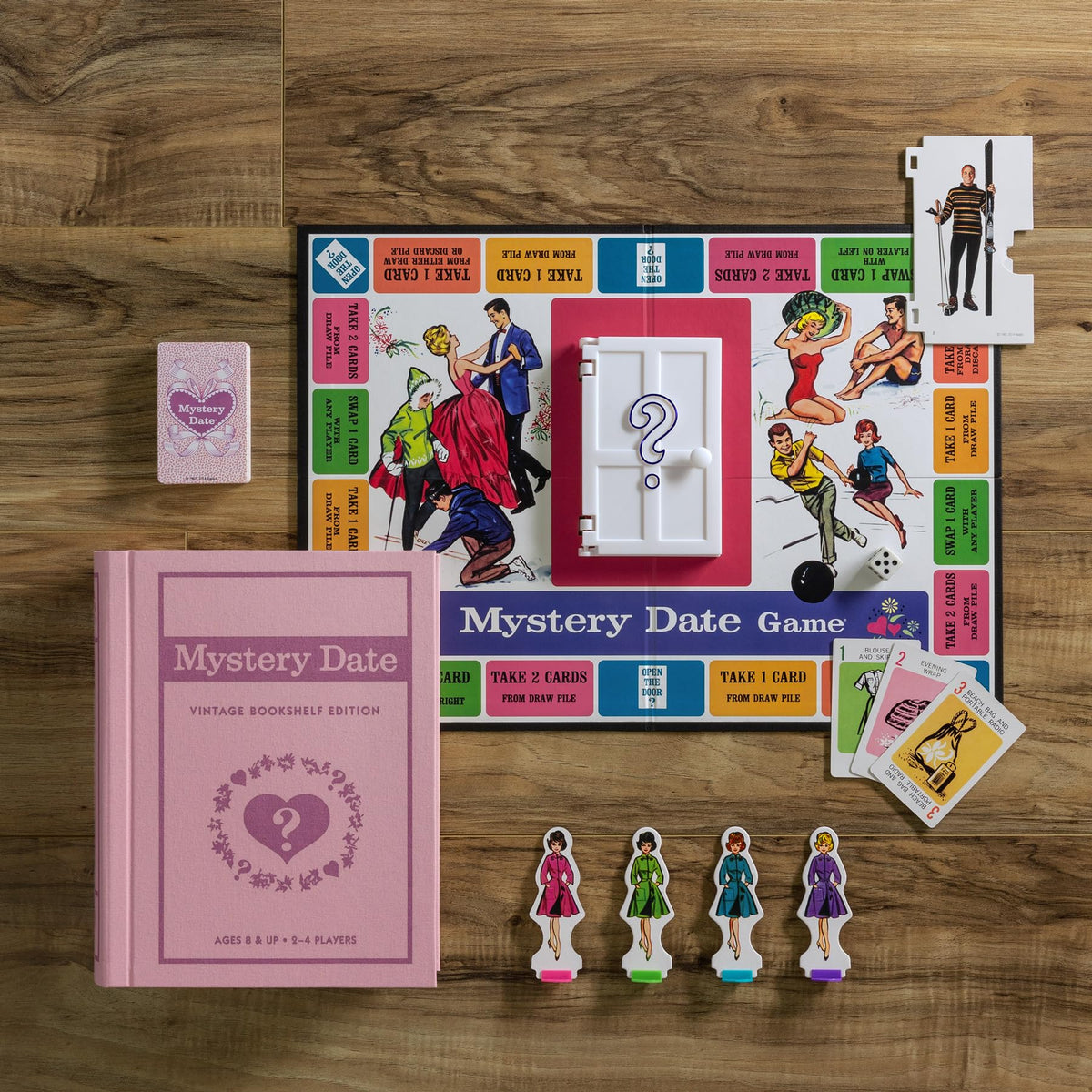 WS Game Company Mystery Date reveals Dream Date or Dud behind the door.