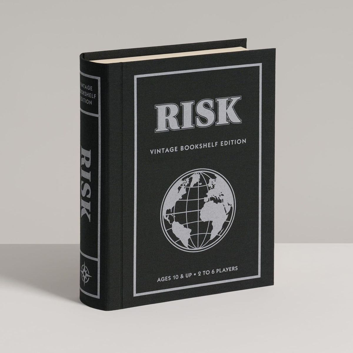 WS Game Company Risk Vintage Bookshelf Edition collectible design appeals to board game collectors