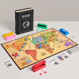WS Game Company Risk Vintage dice and cards for engaging tactical options