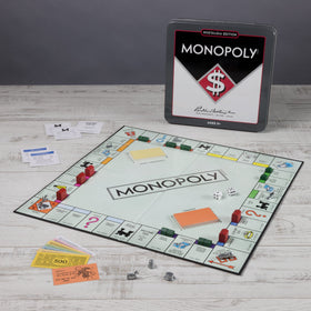 Monopoly Nostalgia tin as a stylish display piece and storage solution