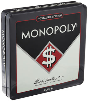 Monopoly Nostalgia ivory dice and die-cast tokens for a classic feel