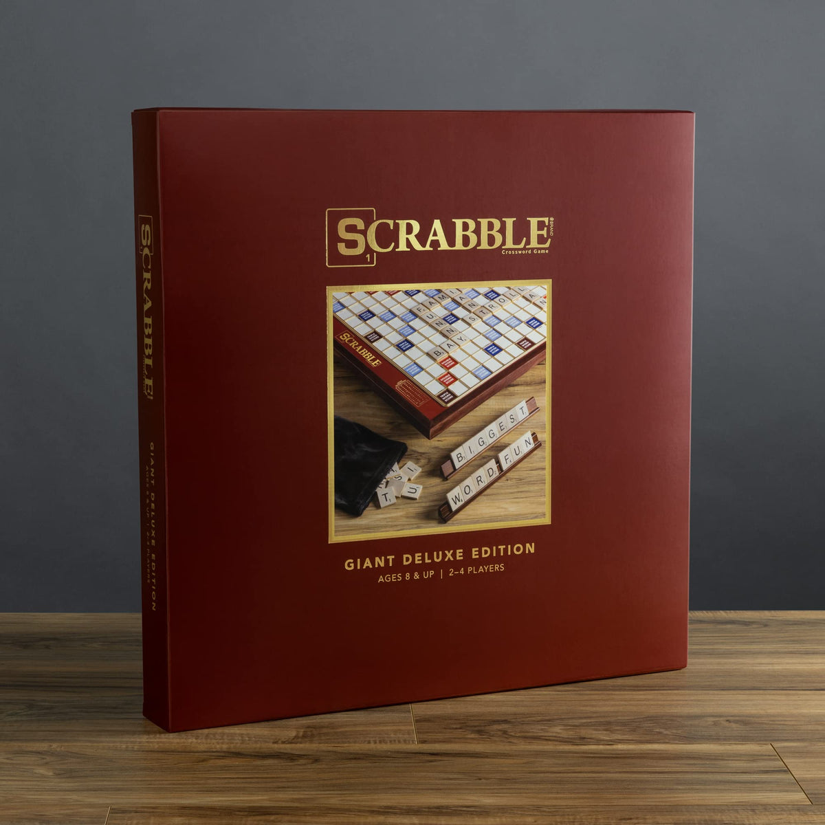 Pencil included with Scrabble Giant Deluxe set for scorekeeping