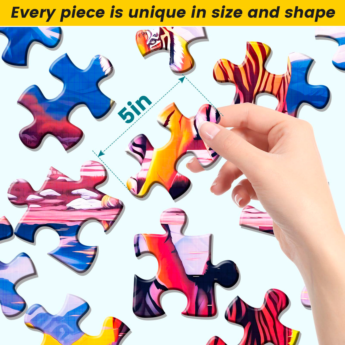 WSCXSC high-contrast puzzle colors support visual accessibility and daily use.