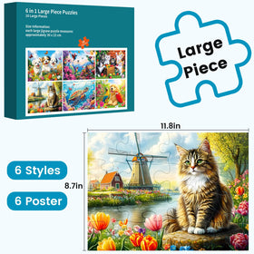 WSCXSC large 5-inch pieces designed for seniors with blurred vision
