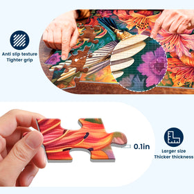 WSCXSC senior-friendly puzzles feature landscapes and animals with high-contrast designs.