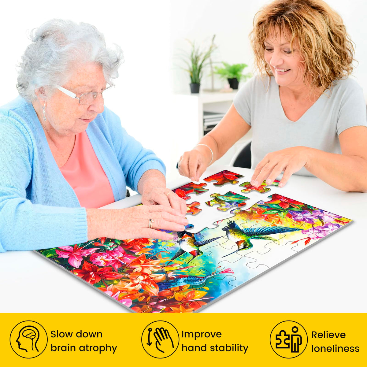 WSCXSC senior-size puzzle measures 37.5x22.5 cm for comfortable handling