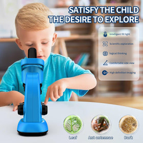 WSDMIC microscope offering 40x-1600x magnification enables detailed observation.