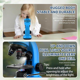 WSDMIC smartphone adapter enables quick photo and video captures of samples.