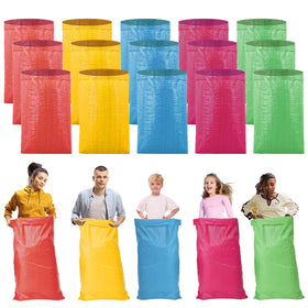 WSFSLJWDW rose red potato sack bags for outdoor games and events