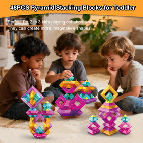 Includes a reusable storage bag for easy cleanup with WSKC blocks
