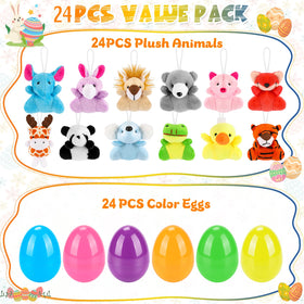 Wsorik colorful eggs display to catch kids' eyes at parties.