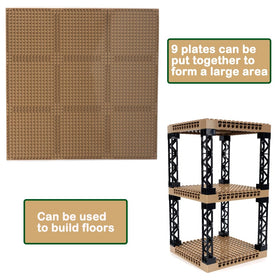 WSRYLTCH interlocking pins create tight connections for larger layouts.