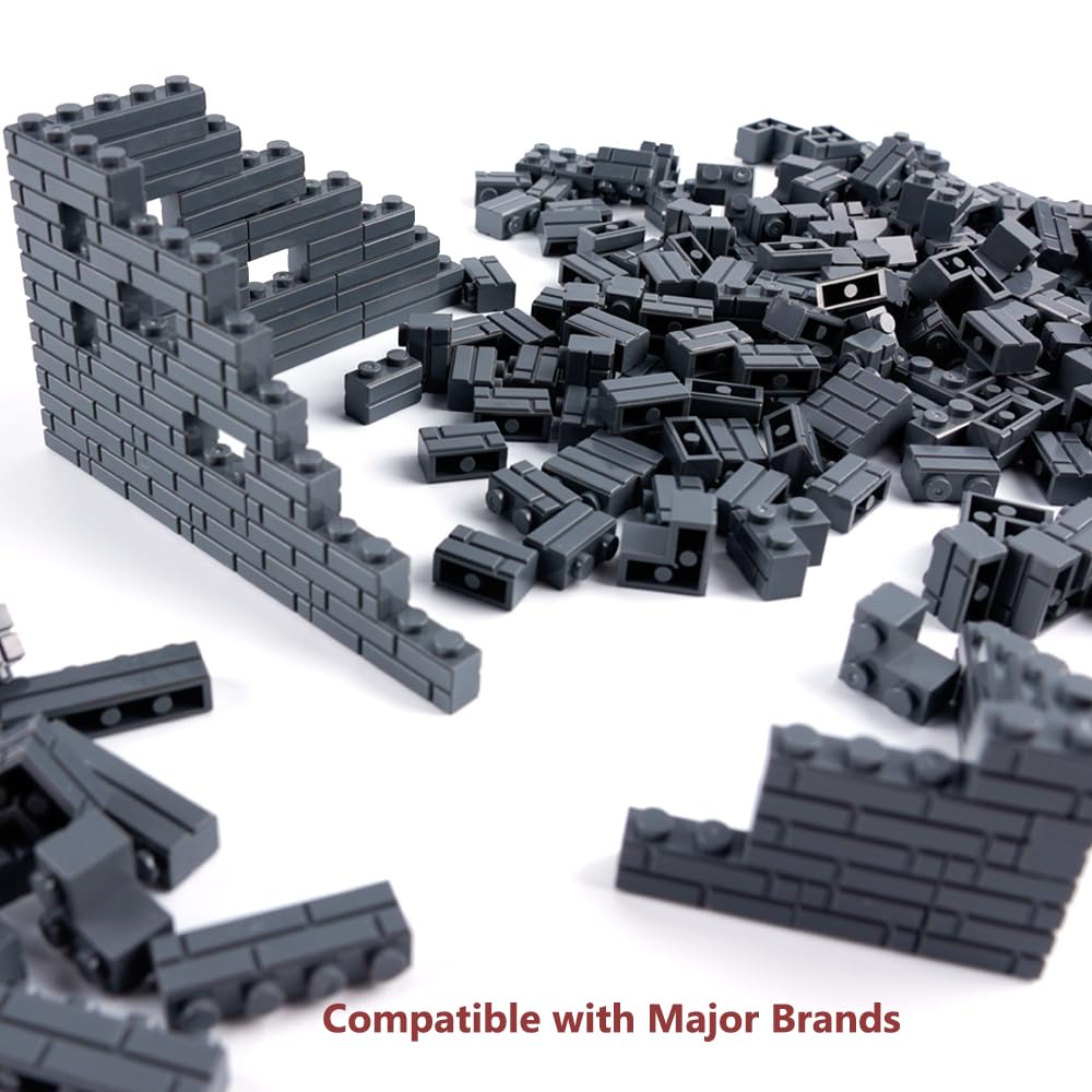 WSRYLTCH textured masonry pieces add realistic detailing to builds