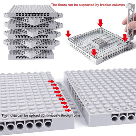 WSRYLTCH durable base supports heavy builds with stable connections
