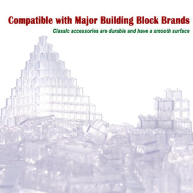 WSRYLTCH crystal-clear blocks provide immaculate visibility for light-play designs