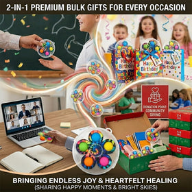 Bright color Wsslon fidget spinners promote engaging play and focus.