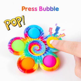 Compact, ergonomic Wsslon spinners ideal for stress relief at work or school.