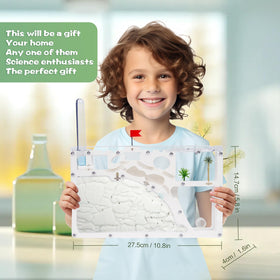 Wtsyant Ant Farm Castle accessories kit includes setup tools.