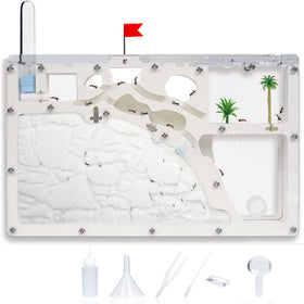 Wtsyant Ant Farm Castle with large viewing area for engaging ant observation.