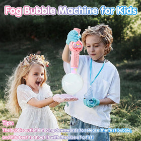 WTUST Fog Bubble Machine designed for kids with kid-friendly design for safe, playful afternoons.