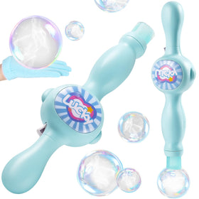 WTUST fog bubble machine for kids with vibrant bubbles at a playful party.